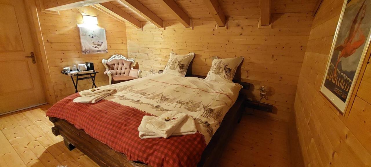 Chambre d'hôtes L'ours Bleu Les Diablerets Exterior foto