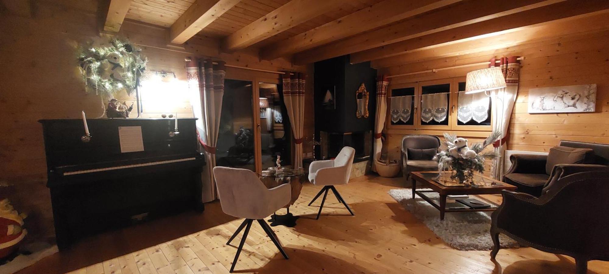 Chambre d'hôtes L'ours Bleu Les Diablerets Exterior foto
