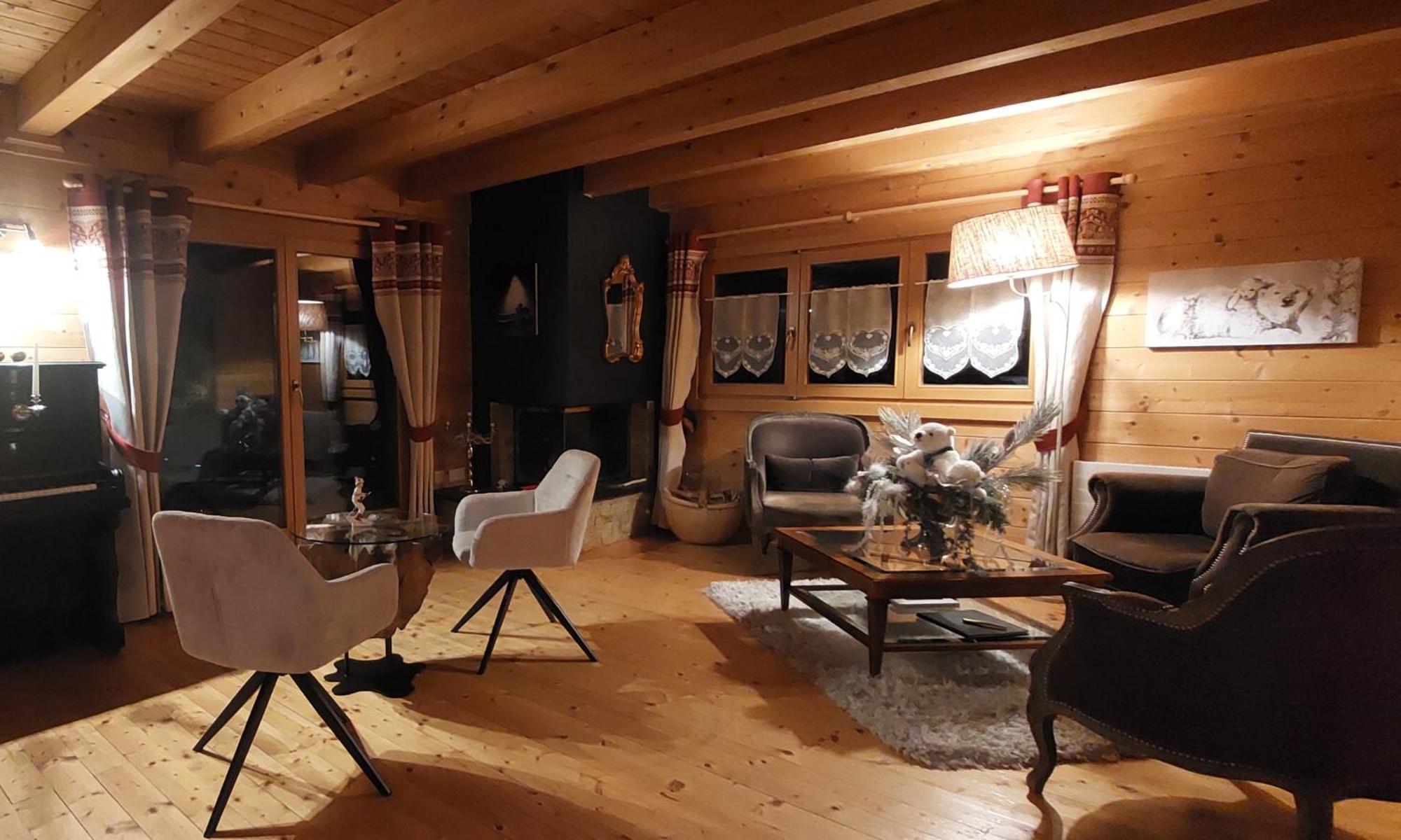 Chambre d'hôtes L'ours Bleu Les Diablerets Exterior foto